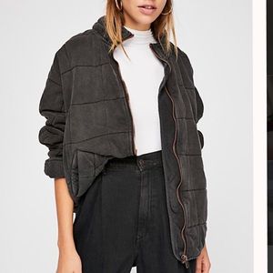 Free People Doleman Quilted Jacket